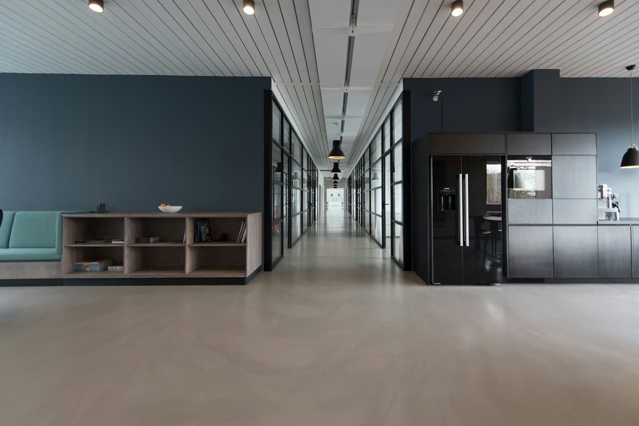 Primary architectural perspective showcasing the core design intent